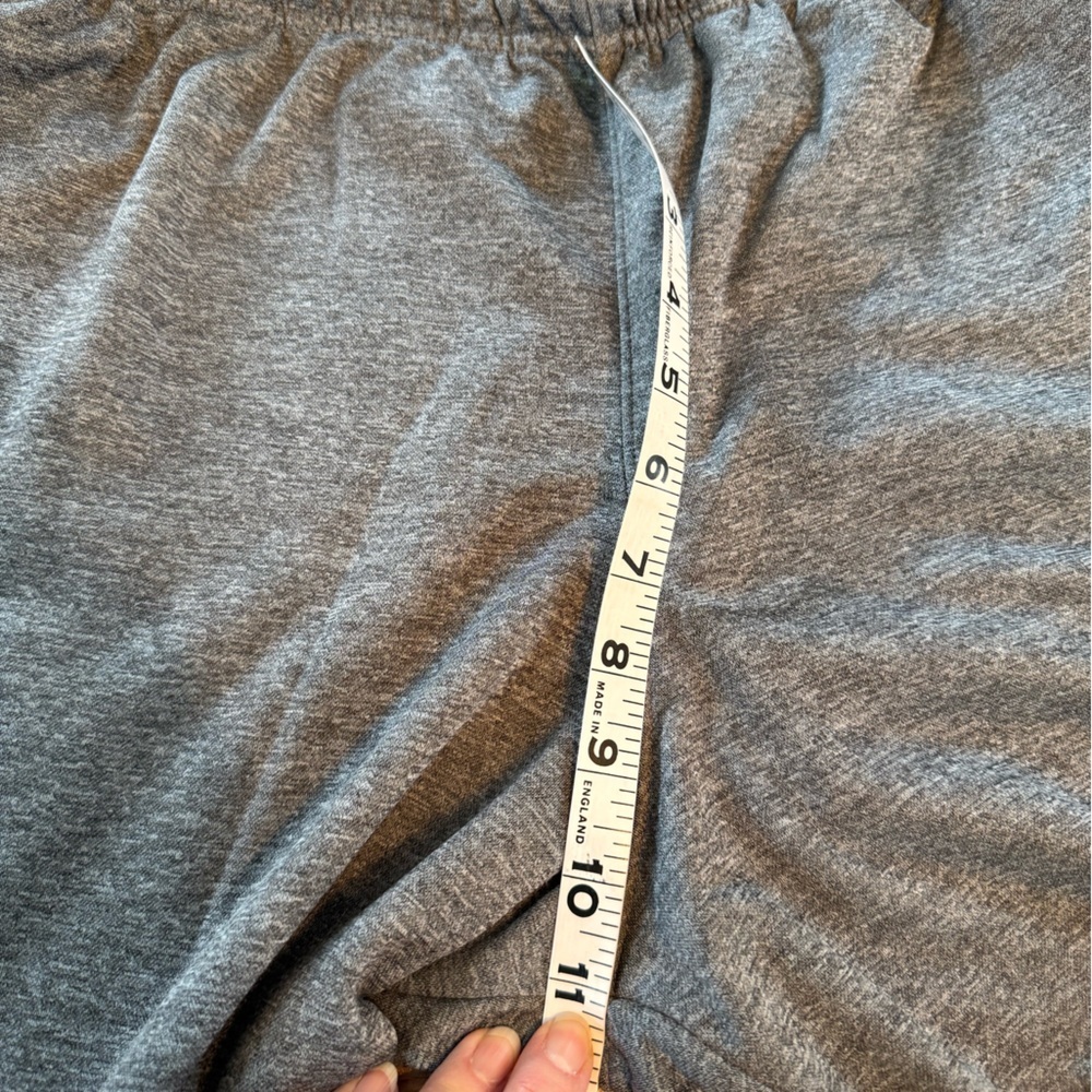 Straight Leg Heather Gray Joggers by Champion, Warm Lining. - Picture 6 of 12